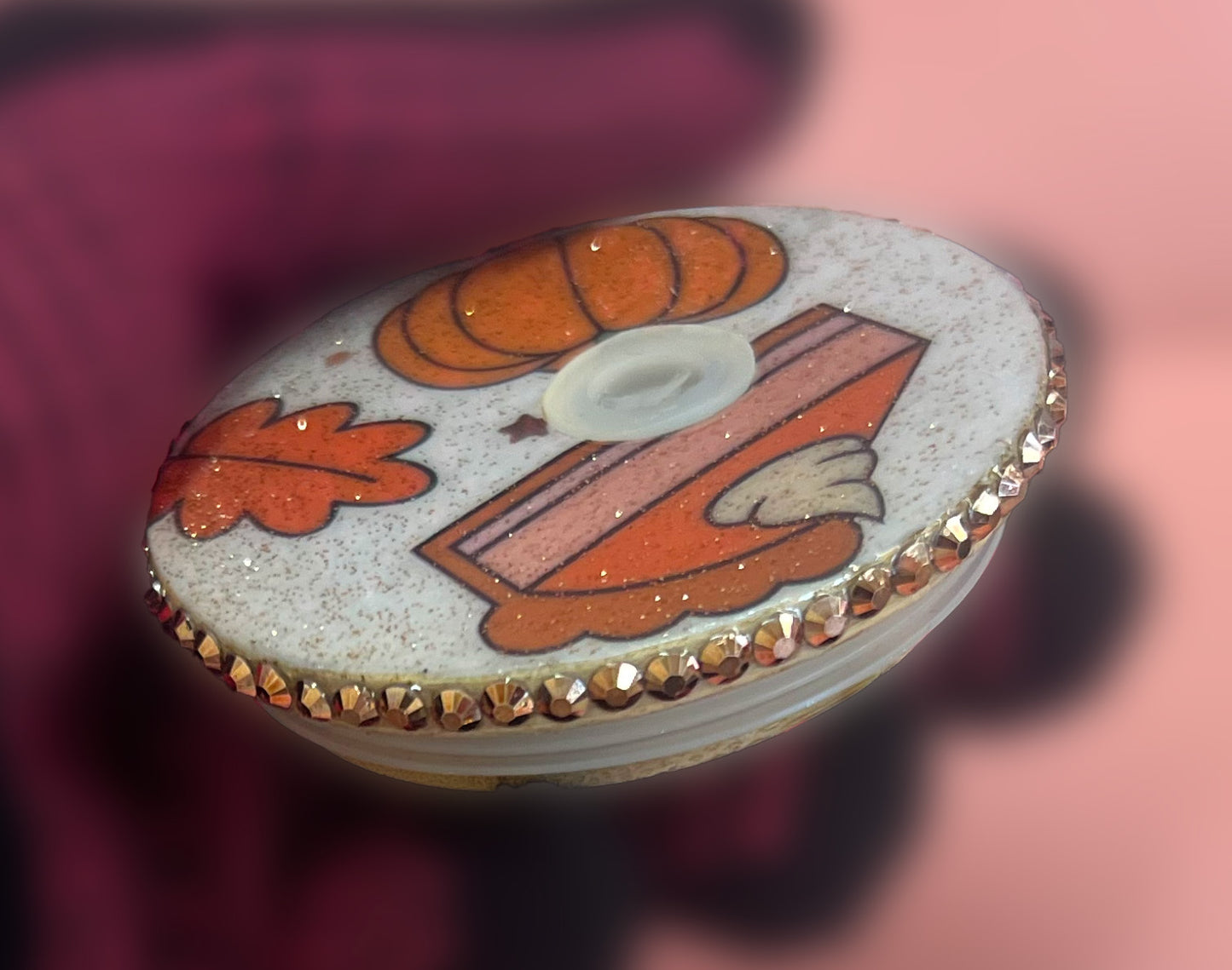 Fall Pumpkin Spice Lid
