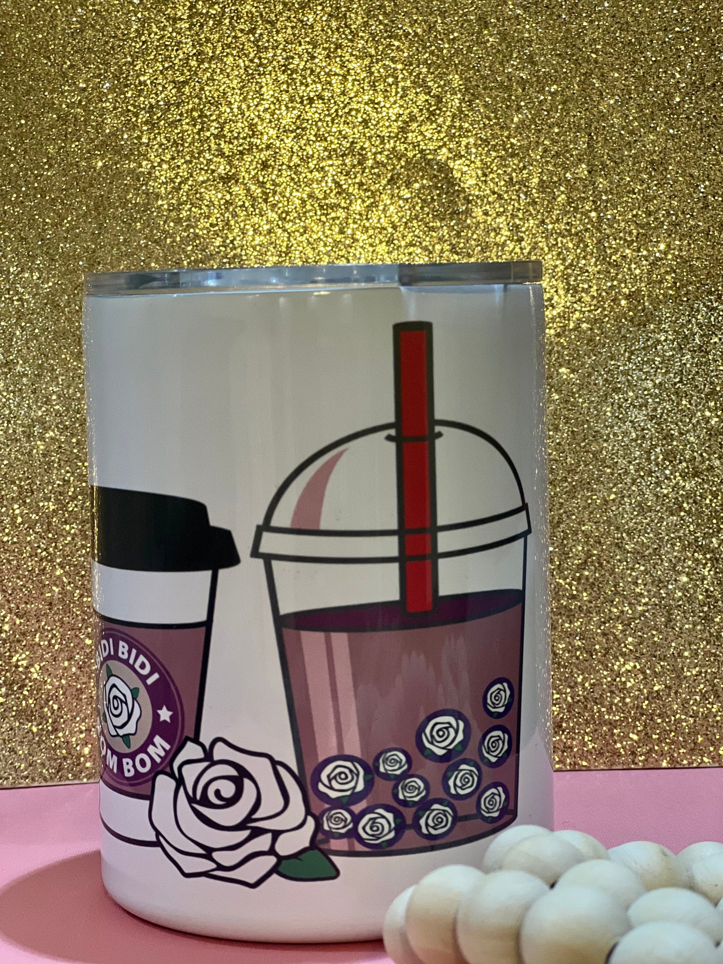 Como la flor Mini Tumbler
